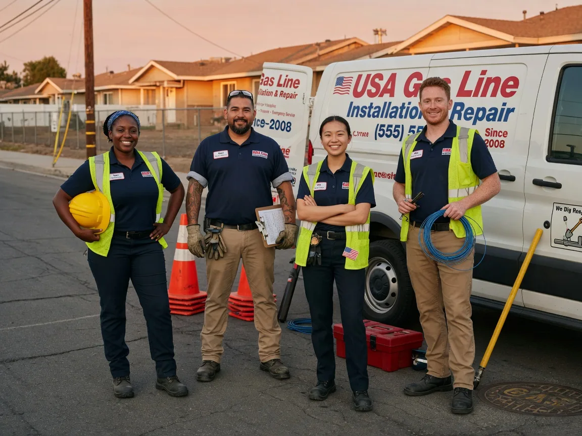 Gas Line Installation company in Plantersville, AL